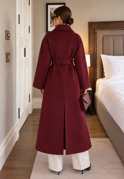 YENİ SEZON AYFER KABAN BORDO