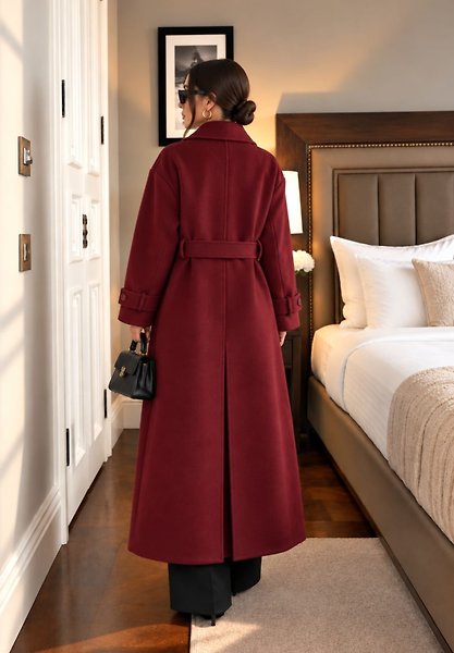 YENİ SEZON ALYA KABAN BORDO M