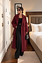 YENİ SEZON HAZAN KABAN BORDO